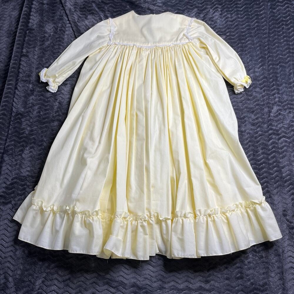 Vintage Yellow babydoll dress (see picture for measurements)